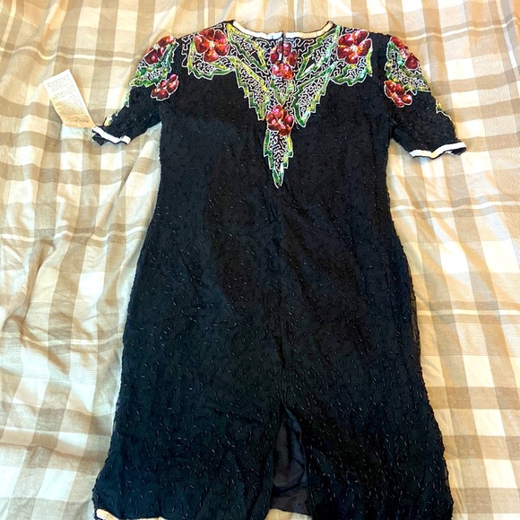 Barbara Jovers Vintage 90s Sequin Dress - Picture 6 of 8